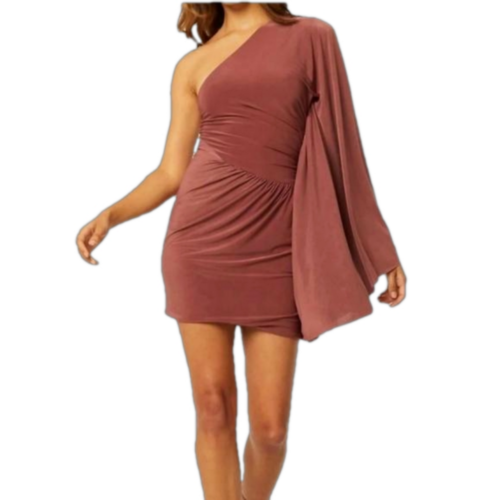 Misa Los Angeles - Parvaneh Dress in Mocha, Size S NWT